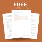 Free Download - A Picture of the scene structure exercises.